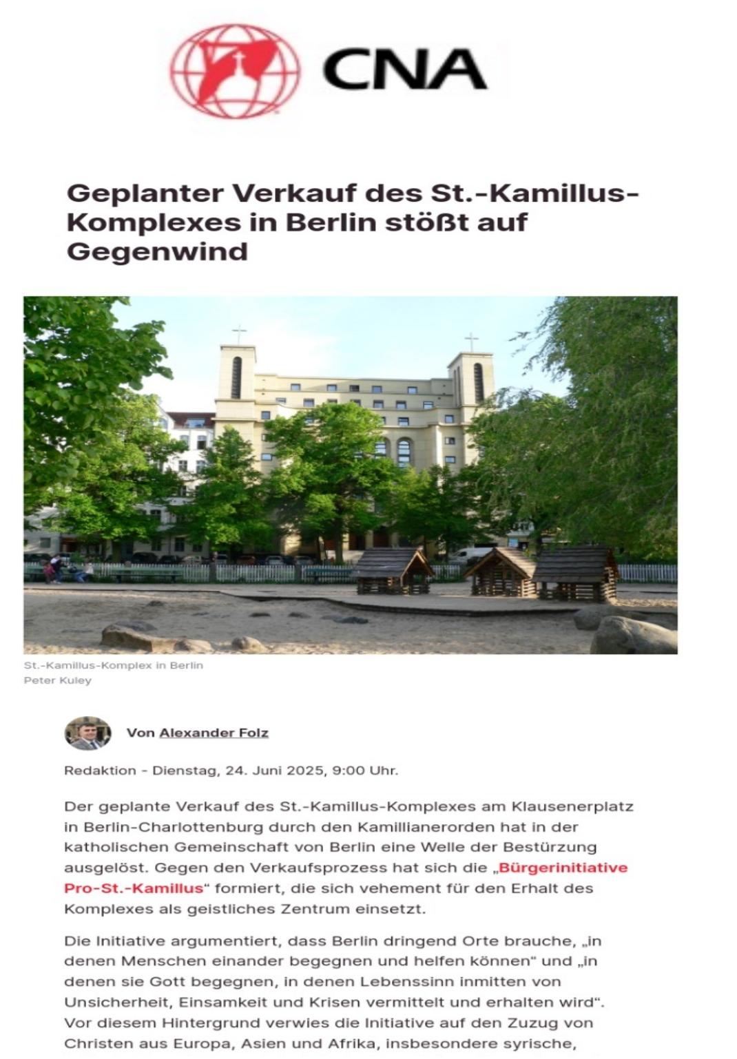 Tagespost Article